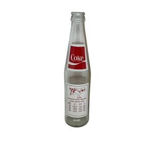 Coca-Cola Bottle 1980 Lake Placid XIII Winter Olympic Games Men’s Speedskating